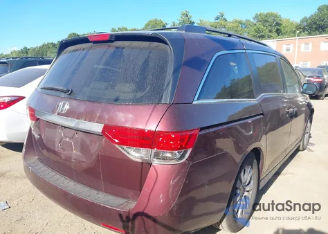 2014 Honda Odyssey Ex-L z USA, uszkodzony, nr VIN 5FNRL5H68EB127060